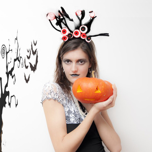 Nuovo <span class=keywords><strong>Halloween</strong></span> decorazioni per bambini fascia in feltro Set accessori per feste <span class=keywords><strong>Halloween</strong></span> <span class=keywords><strong>a</strong></span> <span class=keywords><strong>tema</strong></span> copricapo per feste in Costume - Product Image 3