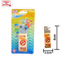 Jouets classiques en plastique écologiques certifiés EN71/CE, acclamés par la critique, blagues originales, tours de magie avec briquet, jouet à eau en cube, pour les âges 8-13 ans, unisexe