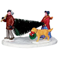 Décoration de fête de Noël personnalisée, figurine de chanteurs de carols en résine Lemax Village, ornement vintage de musicien de vacances pour la maison et les événements