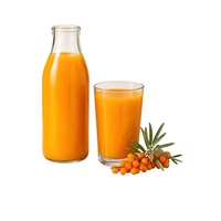 Verse botanische ingrediënt Duindoorn sap poeder