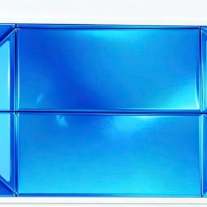 Gradient <b>Magnetic</b> Rigid <b>Gift</b> <b>Box</b> with Gold Satin Ribbon Wholesale Foldable Paper Packaging <b>Box</b> for Present - Product Image 2