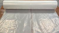 Film plastique transparent de construction 100 microns, 2M*100M, en PE souple, procédé de moulage par soufflage