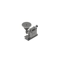 Machine de remplissage semi-automatique de table, dosage volumétrique par piston, 30 ml-1000 ml, haute précision, acier inoxydable 316, bouteilles en plastique