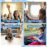 Anneaux anti-stress en silicone ODM/OEM pour enfants, étudiants, bureau – Jouet sensoriel pour soulager l'anxiété, récompenses de classe, cadeaux de fête