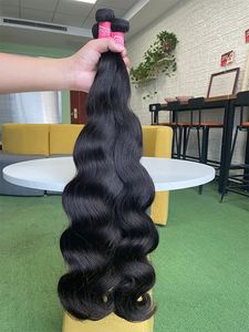 100% faisceaux de cheveux brésiliens non transformés vague de corps extensions de cheveux humains vierges nouveauté paquet de cheveux vietnamiens crus - Product Image 2