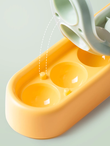 Nouveau moule à glaçons sphériques en silicone <span class=keywords><strong>de</strong></span> haute qualité, fait maison, 6 cavités, grande capacité, avec couvercle, design boule <span class=keywords><strong>de</strong></span> 3 cm - Product Image 3