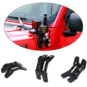 Aluminium-Motorhaubenhalterung Kamerahalterung Gopro-Halterung für Jeep Wrangler JL - Product Image 2