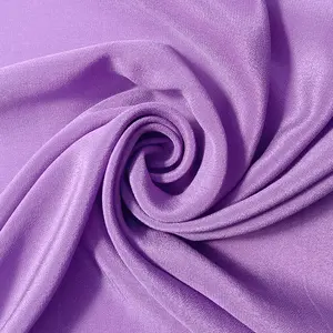 Высококачественная однотонная шелковая ткань, 12 мм, в наличии, 100% Шелковая крепдешиновая ткань