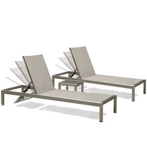 Chaise longue d'extérieur moderne Offre Spéciale mobilier de <span class=keywords><strong>jardin</strong></span> et de patio en <span class=keywords><strong>aluminium</strong></span> pour chaises longues au bord de la piscine - Product Image 6