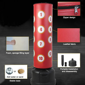 <span class=keywords><strong>Sac</strong></span> <span class=keywords><strong>de</strong></span> boxe pour entraînement <span class=keywords><strong>de</strong></span> gymnastique <span class=keywords><strong>de</strong></span> boxe debout lourd Offre Spéciale - Product Image 6