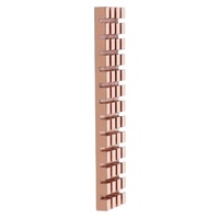 Dissipateur thermique en cuivre pur pour SSD PCI-E NVME, épaisseur 1,5/2/3/4 mm, adhésif thermique conducteur pour M.2 NGFF 2280