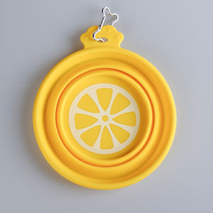 Tazón Plegable para Perros, Comedero Portátil para Mascotas, Plato de Silicona Plegable para Viajes, para Uso en Exteriores - Product Image 4
