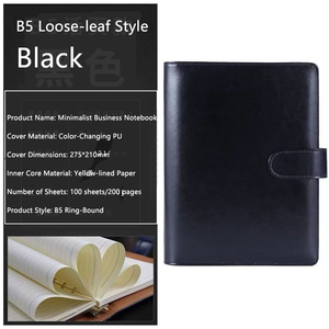 Tùy chỉnh B5 Vòng ràng buộc máy tính xách tay trong kho đa chức năng cuộc họp kinh doanh máy tính xách tay dây ràng buộc Kinh doanh Quà Tặng - Product Image 1