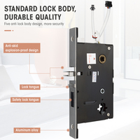 Sistema de Seguridad con Tarjeta RFID Locstar, Entrada sin Llave, Cerradura Inteligente Interconectada para Puerta de Hotel con Sistema de Software de Gestión