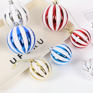 New christmas painted pumpkin bauble ornament set house decor pendant hanging baubles for christmas <b>tree</b> in stock - Product Image 4