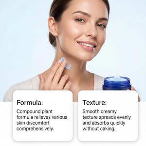 <span class=keywords><strong>Crema</strong></span> Hidratante para el Cuidado Facial Sensible, Ingredientes Orgánicos, Vitamina C, Suave, de Fácil Absorción, Nutritiva, Suavizante y Refrescante - Product Image 4