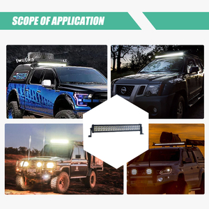 מכירה לוהטת סיטונאי מפעל אספקת Led אור בר 120w 8000LM מכביש ספוט אורות Led אור בר עבור jeep - Product Image 5