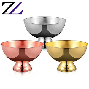 Seau <span class=keywords><strong>de</strong></span> refroidissement pour boissons gazeuses <span class=keywords><strong>de</strong></span> buffet élégant, vente en gros, support pour bière et jus, récipient à glace en acier - Product Image 5