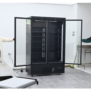 Refrigerador/Congelador con Termostato Digital de Una Puerta, Ecológico y de Buena Apariencia, para Exhibición en Tiendas Minoristas - Product Image 4