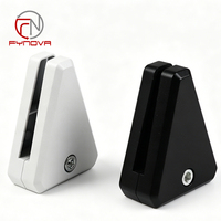 Soporte Ajustable Fynova para Pantalla de Escritorio, Abrazadera de Aleación de Aluminio para Separador de Pantalla, Clip de Vidrio para Escritorio de Oficina, Soporte Triangular para Pantalla