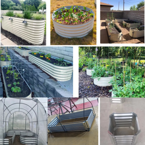 Jardinera Elevada de Acero Galvanizado Ecológica para Hogar y Jardín, Tamaño Jumbo, OEM y ODM - Product Image 2