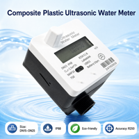 Compteur d'eau à ultrasons DN15 DN20 DN25 IoT intelligent à lecture à distance LoRa M-Bus RS485 Modbus RTU
