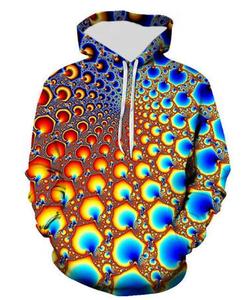 <span class=keywords><strong>Felpa</strong></span> con Cappuccio 3D Fluorescente con <span class=keywords><strong>Fiamme</strong></span> Colorate, Giacca Divertente per Uomo e Donna, Autunno Inverno - Product Image 6