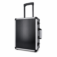 Valise à outils en aluminium 2 pièces, fabriquée en ODM et OEM, avec insert en mousse EVA pour le rangement des outils
