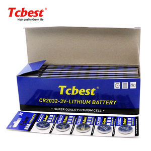 Beliebtester Bestseller CR2032 210mAH/240mAh 3V Knopfzellen-Lithium-Mangan-Batterie für Spielzeuge lektronik - Product Image 1