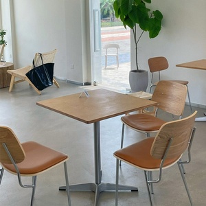 Tavoli e Sedie per Caffetterie e Panetterie dal Design Semplice, Esteticamente Gradevoli e che Creano un'Atmosfera Accogliente. - Product Image 4