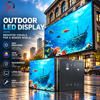 Écran LED couleur plein format pour extérieur, programmable, 4K, étanche, écran publicitaire mural, visible en plein soleil