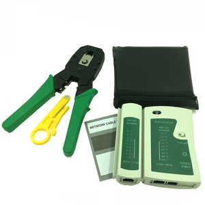 Alicates para cables de red, pelacables, crimpador + probador profesional RJ45 RJ11 RJ12 CAT5 UTP LAN - Product Image 3