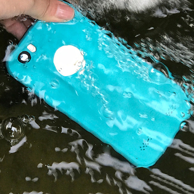 Rugged Heavy Duty Hard PC DOT IP7/8 4.7 Inch Waterproof Cellphone Case for IPhone 7/8 With Built-In Screen Protector