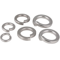 Hot Selling PANQI Standard Stainless Steel Industrial Open Flat Plain Finish Spring Washer with Square Ends