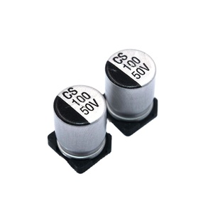 Condensateurs électrolytiques en aluminium <span class=keywords><strong>10uf</strong></span> 6.3v 220uf <span class=keywords><strong>63v</strong></span> 50V 100uF <span class=keywords><strong>Condensateur</strong></span> électrolytique en aluminium SMD - Product Image 1
