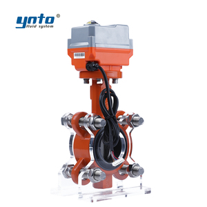 Nước biển khử Muối độ tinh khiết quá trình xử lý nước thải lọc khí thải sinh học nhiên liệu Biogas điện Van bướm điều khiển bóng - Product Image 1