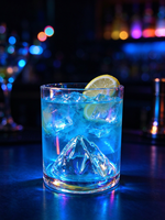 Verre à whisky Crystal Mountain en verre borosilicate, conforme aux normes FDA et LFGB, idéal pour les restaurants et la vente en gros de spiritueux