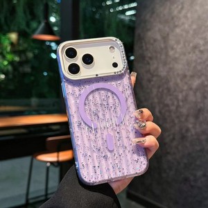 Nueva Funda Magnética de Lujo para Teléfono Móvil, Resistente, de TPU y PC con Brillantina, para 16/15 Pro Max/17 Pro Max XR, Protección Anticaídas - Product Image 6