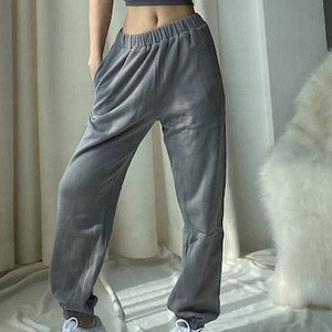 Nouvel Arrivage Pantalon de jogging décontracté pour femme, taille mi-haute, élastique, respirant, coupe large, pour l'été et la détente - Product Image 4