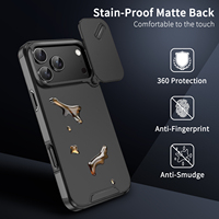 Pour iPhone 17 Pro Max étui Slide caméra couverture antichoc dur dos coques de téléphone pour iPhone 17 Air 16 Pro Max 16e 15 14 Plus 13