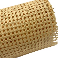 Tissu de tressage en rotin à persiennes hexagonales pour porte d'armoire à trous octogonaux, écologique, multi-usages, accessoires pour la maison, Chine