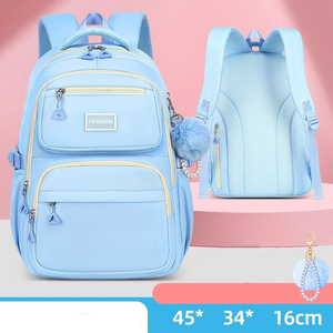 กระเป๋าเป้สะพายหลังนักเรียนสไตล์เกาหลีรุ่นใหม่ แฟชั่นลำลอง ความจุเยอะ ป้องกันการกระแทก พกพาสะดวก - Product Image 6