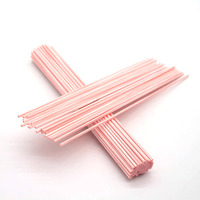 Bâtonnets diffuseurs parfumés pour la maison en fibre de polyester durable et colorée de 3 mm x 20 cm, absorbeurs de parfum