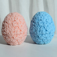 Handgemachte Schokolade Dekor Silikon form für Ei Blume Ball Kerze Gips Aroma therapie Seifen harz DIY Tool