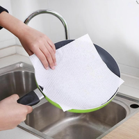Chiffons de nettoyage jetables, chiffons à vaisselle réutilisables, torchons