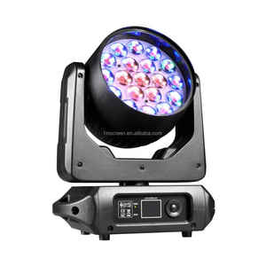 HN 19 pièces RGBW 4 en 1 LED Zoom Moving Head Dj Light Bar Beam Led Nightclub Christmas Weeding Disco Party Event Stage Show Hot Nice - Product Image 1