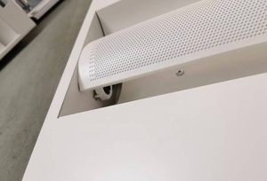 Treo troffer văn phòng chiếu sáng gián tiếp 30W 40W ấm trắng T8 Bảng điều khiển ánh sáng lưới troffer với cảm biến chuyển động từ xa - Product Image 4