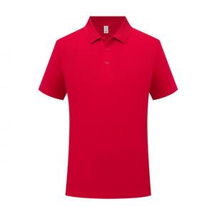 Men's White Short Sleeve Polo Shirt Polyester Solid Color Workwear Uniform Daily Use - Product Image 2