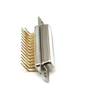 Industrial PCB Mount Right Angle DSUB25 Pin Female Socket Connector