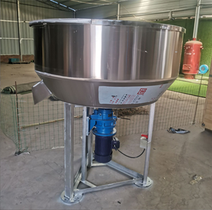 Mélangeur d'aliments pour animaux vertical en acier inoxydable, machine de mélange et de brassage d'aliments pour bétail et volailles - Product Image 1